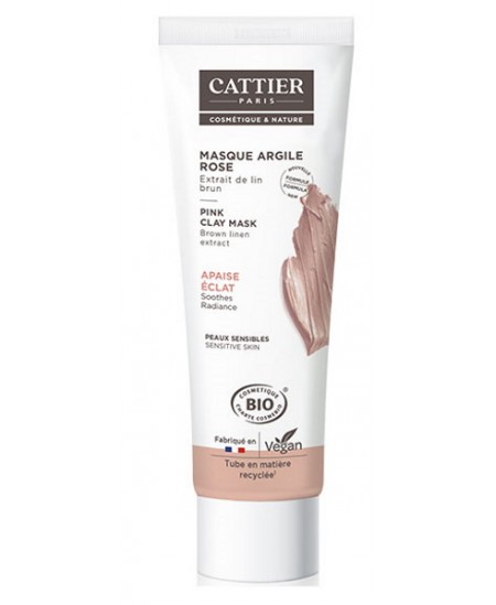 Cattier Masque argile rose 100ml