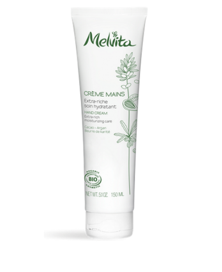 Melvita Crème extra riche mains beurre de cacao argan et karité 150ml