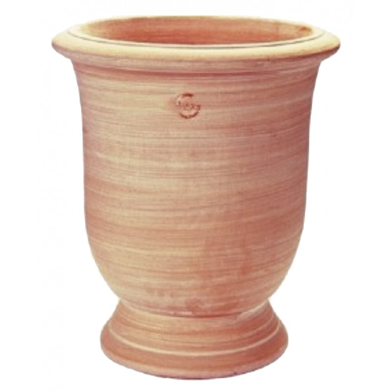 Vase Mas Haut. 52 cm en terre Patinée