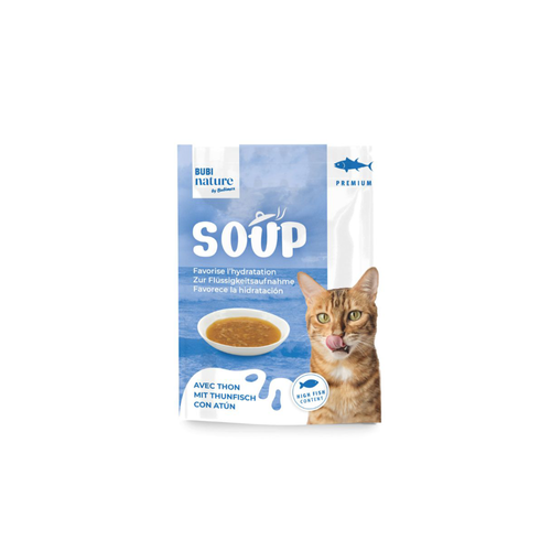 SOUPE EN SACHET POUR CHAT BUBINATURE® - THON - 50G