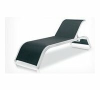 Bain de soleil design en aluminium
