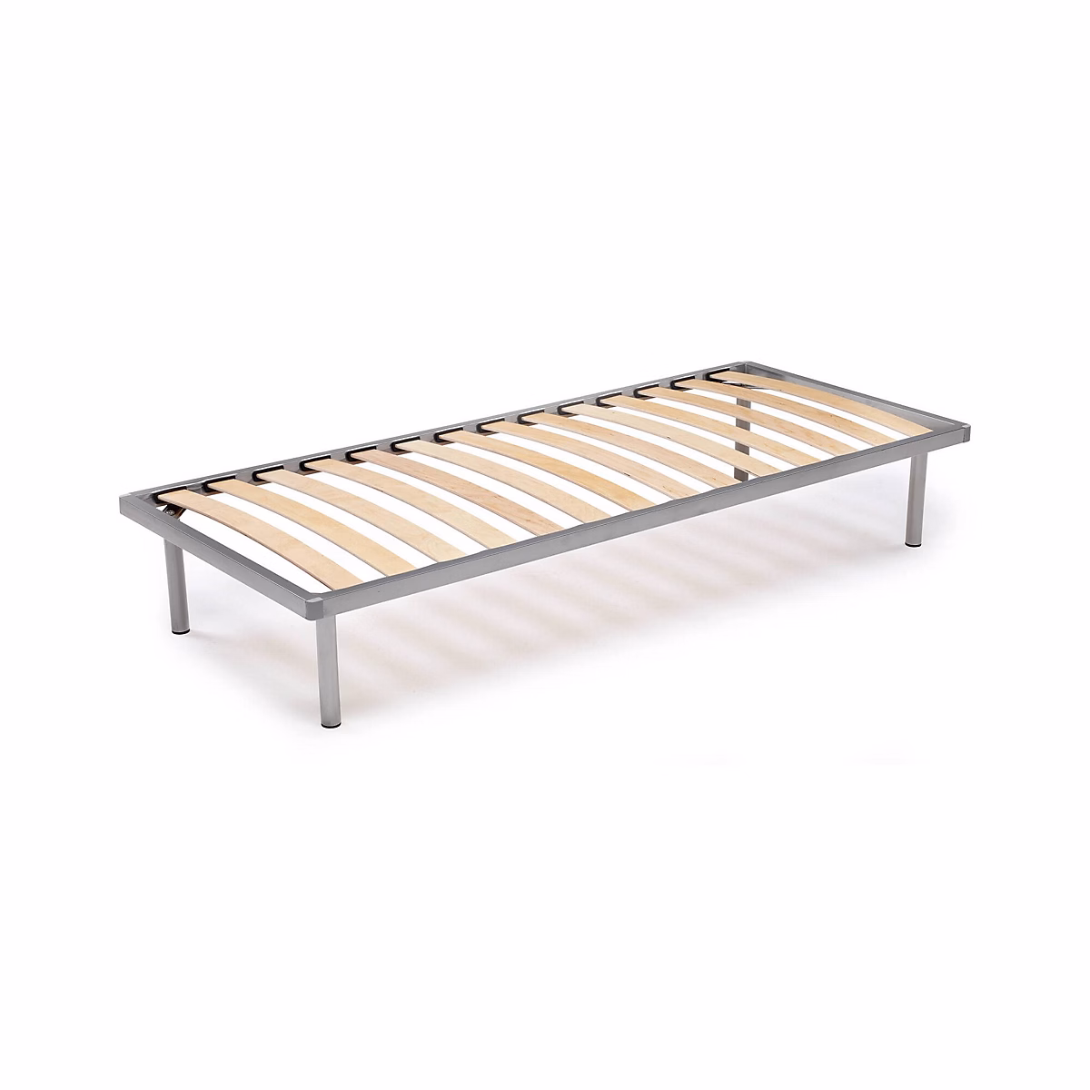 Cadre de Lit Simple Abalui – Simple 80 × 200 cm Gris