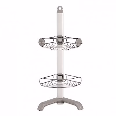 Accessoires de salle de bains – Étagère de douche en aluminium sur pieds SimpleHuman