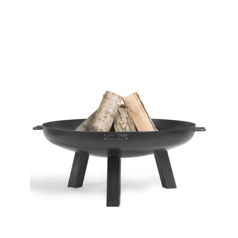 Brasero de jardin POLO 80 cm en acier - Foyer extérieur et barbecue