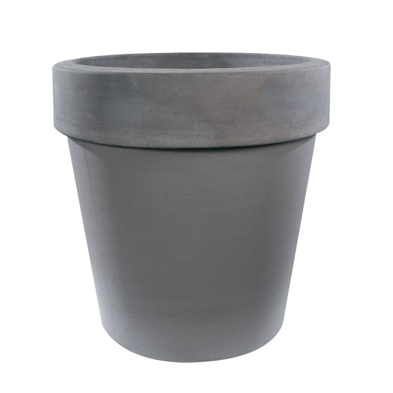 Pot Horticole XL Haut 87cm en béton pressé