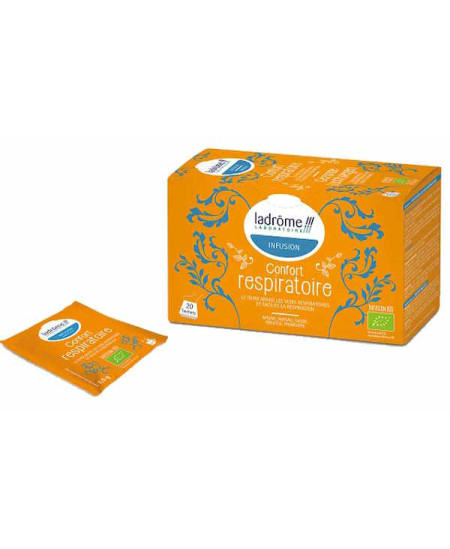 Ladrome Infusion Confort respiratoire 20 sachets