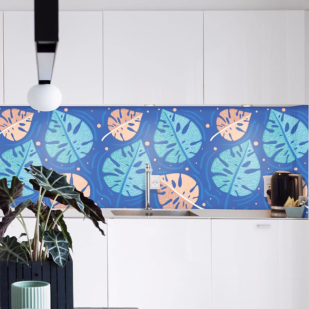 Crédence Adhésive Nénuphar 100 × 40 cm