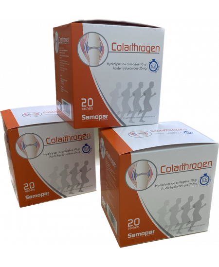Monapharm Colarthrogen Cure de 60 jours dont 20 OFFERT (3 boîtes de 20 sachets)