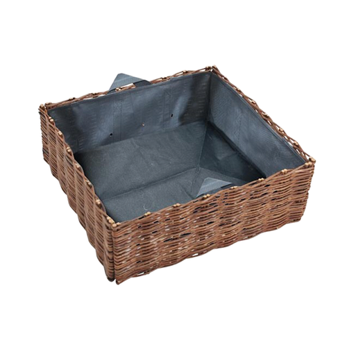 CARRÉ POTAGER EN OSIER - JANY® - 80x80x20CM