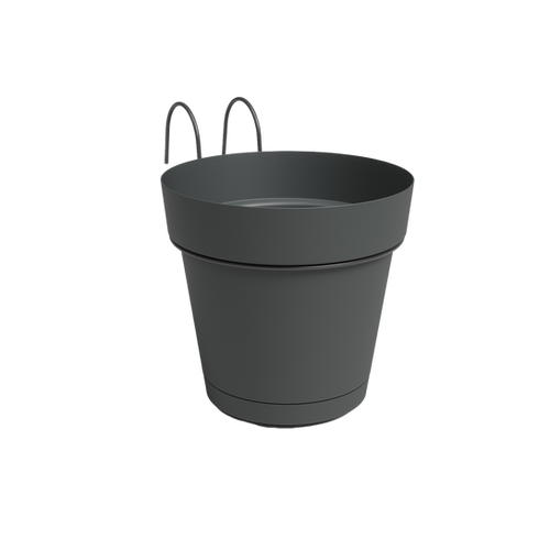 POT CAPRI BALCONY KIT - ANTHRACITE - 4L - ARTEVASI®