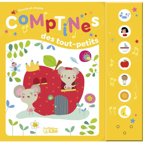 Jardin et pratique：Livre 'Comptines des tout petits", Ed LITO