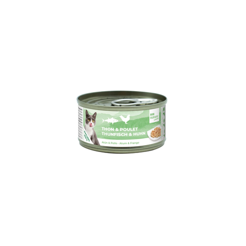 PÂTÉE POUR CHAT BUBI NATURE BUBIMEX® THON & POULET - 70G