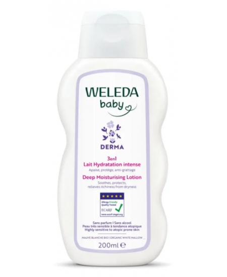 Weleda - Lait corporel bébé sans parfum - 200 ml