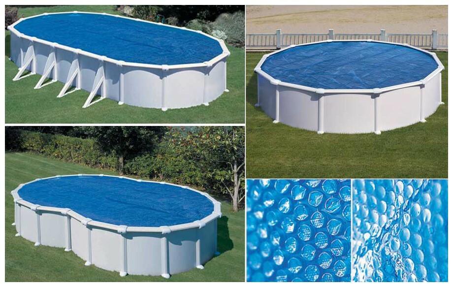 Bâche à bulles piscine hors sol GRE 180 µ