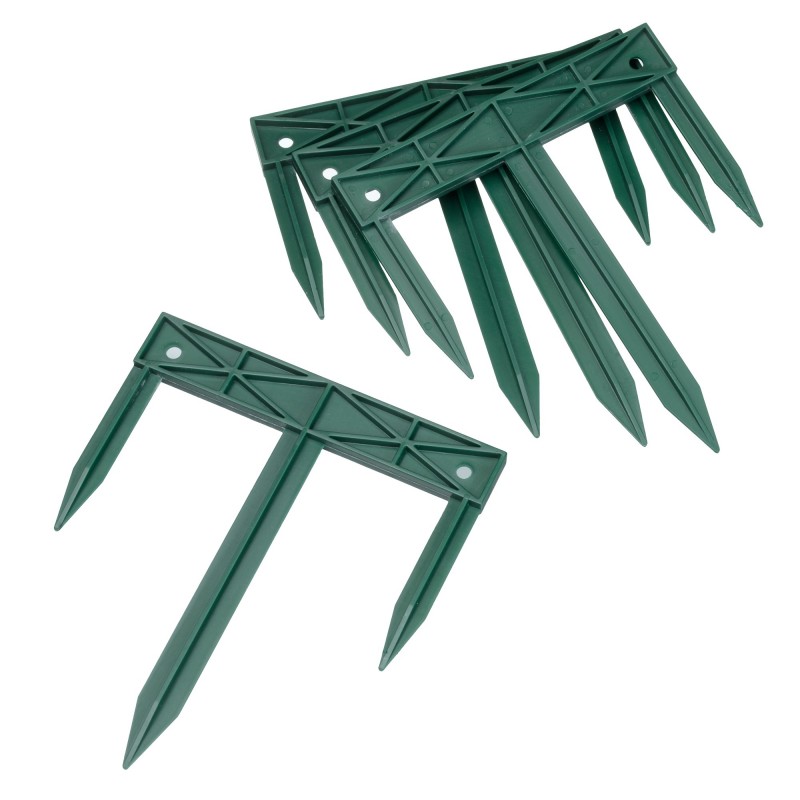 Griffes de fixation au sol pour voiles et films - Lot de 4