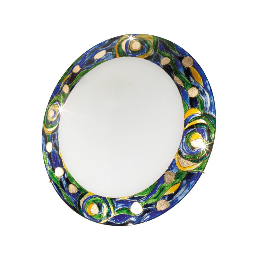 Kolarz SERENA Plafonnier décoratif en verre 3 lumières or 24 carats