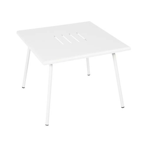 TABLE BASSE MONCEAU 57X57 BLANC COTON FERMOB®