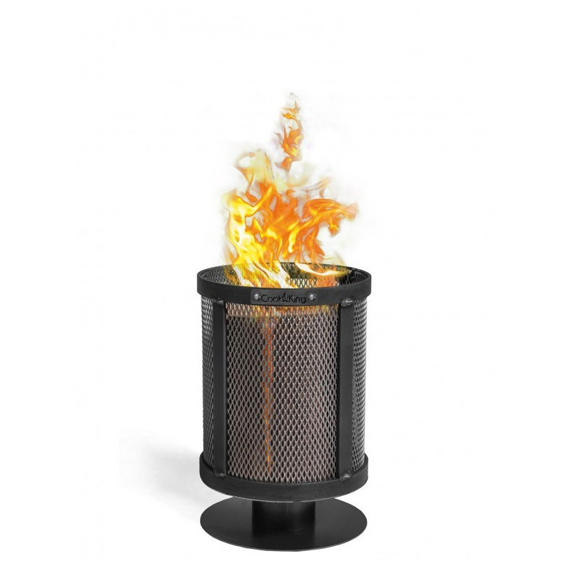 Support pour flambeau suédois DAKAR - Brasero mobile 20 cm