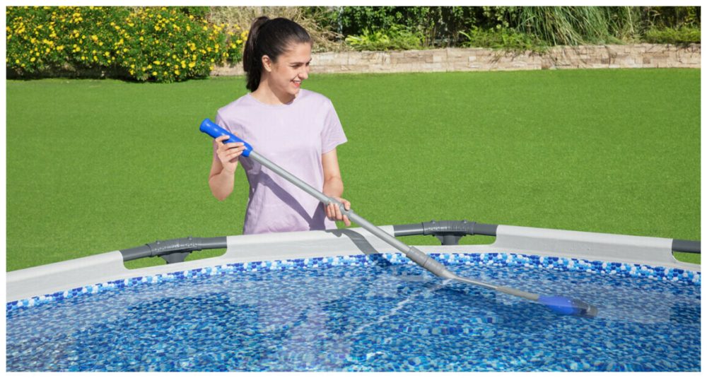 Bestway - Nettoyeur de piscine hors sol tubulaire et spa