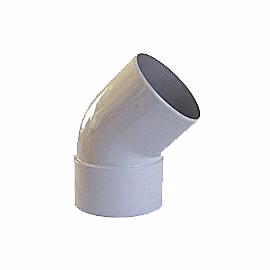 Traitement et évacuation des eaux – Coude de gouttière 45° MF 16 colori gris Fitt