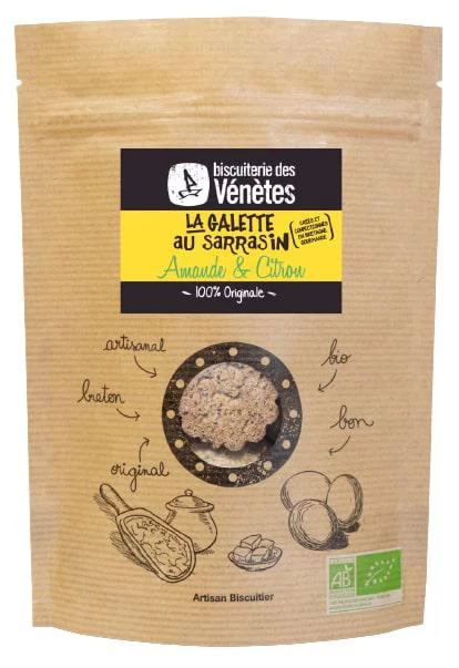 Une idée maline pour l’extérieur:Galettes au sarrasin bio Amandes & citron. Le sachet de 125 g