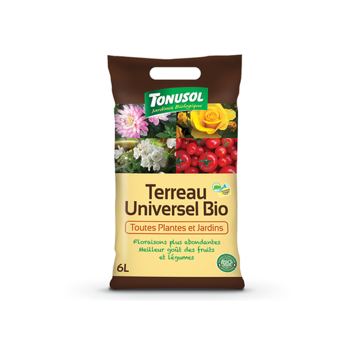 TERREAU UNIVERSEL BIO TONUSOL® - 6L