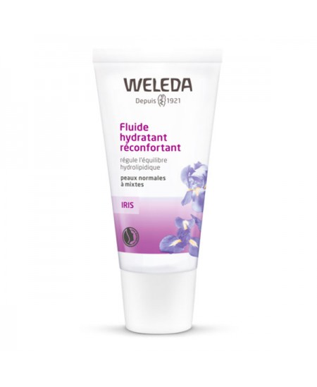 Weleda - Fluide hydratant réconfortant à l'Iris - 30 ml