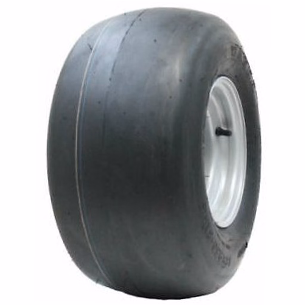 18x9.50 | 8 4ply smooth tyre on 4stud 100mm PCD rim – trailer kit – hay bob turner