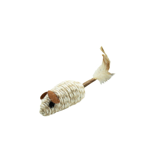 JOUET POUR CHAT BUBIMEX® SOURIS COTON AVEC MATABI