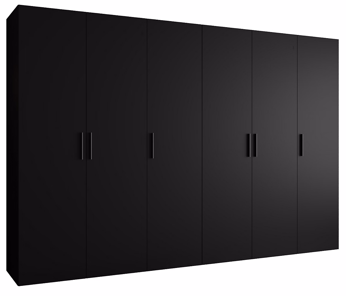 Armoire Bari 1 a portes battantes H. 202 x L.300 x P. 52 – 6 portes