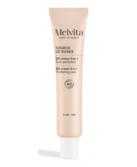Melvita - Source de Roses BB Crème bio Teinte Clair - 40 ml