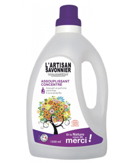 L'Artisan Savonnier Entretien - Assouplissant Concentré Lavandin - 1.5 L