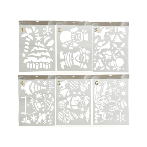 POCHOIR PLASTIQUE BLANC