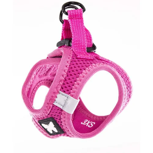 Une idée maline pour le jardin：Harnais mesh rose Martin Sellier taille 2XS