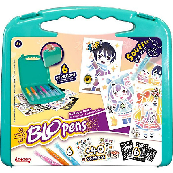 Blopens – LANSAY, Ma malette manga, Des 5 ans