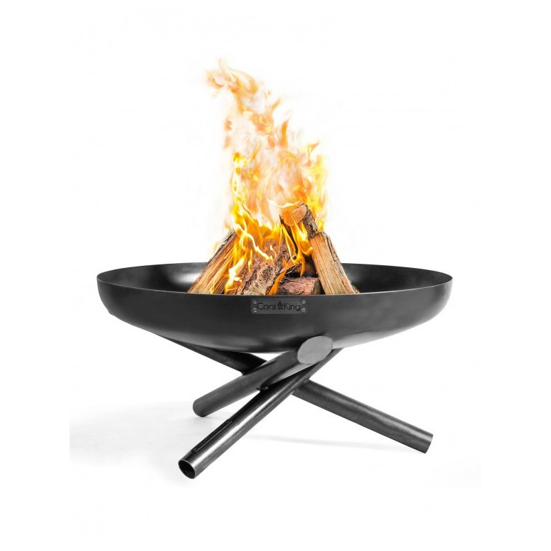 Brasero de jardin Indiana 70 cm en acier pour vos soirées au feu