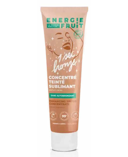 Energie Fruit Concentré teinté sublimant visage et corps parfum cacao 100ml