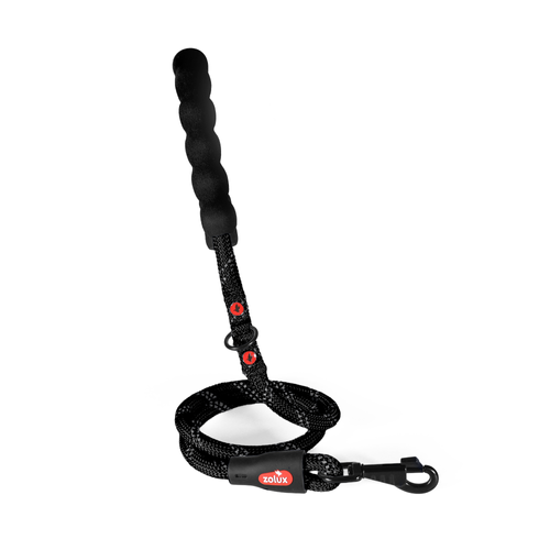 LAISSE CORDE 'EXPERT' ZOLUX® 2M - NOIR - 13MM
