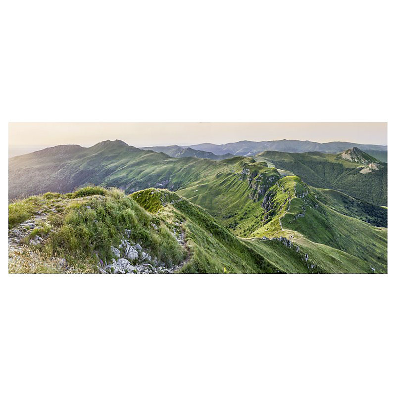 Brise vue imprimé BRECHE DE ROLAND – H.2 x L.5 m, 100% occultant, Made in France par Scenolia + kit de fixation offert