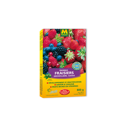 ENGRAIS FRAISIERS GROSEILLIERS, CASSIS MASSO® - 800G