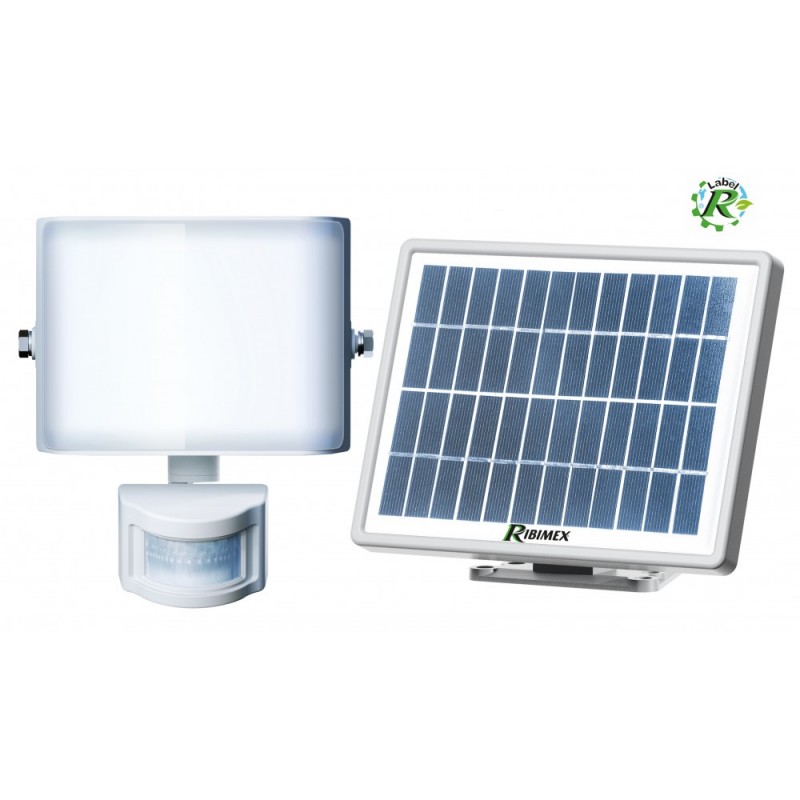 Projecteur Solaire 9W LED 800 Lumens avec Détecteur