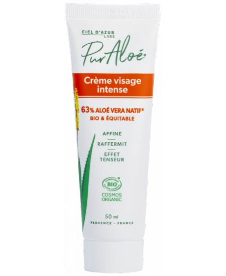 Pur Aloé - Crème hydratante intense Aloé Vera - 50 ml
