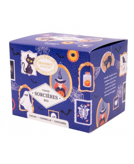 Provence d'Antan - Tisane Bio Sortilège des sorcières 20 sachets Recharge carton
