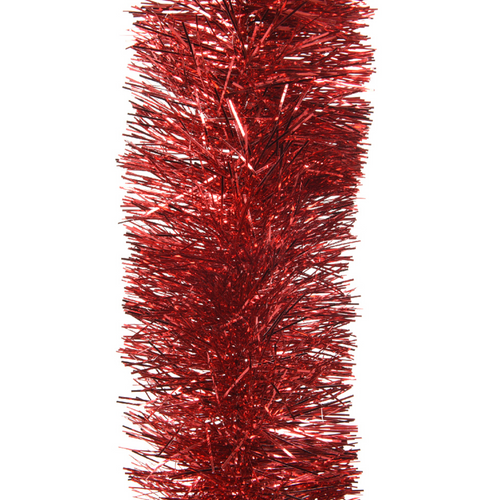 GUIRLANDE SCINTILLANTE ROUGE NOËL/BRILLANT - L270CM