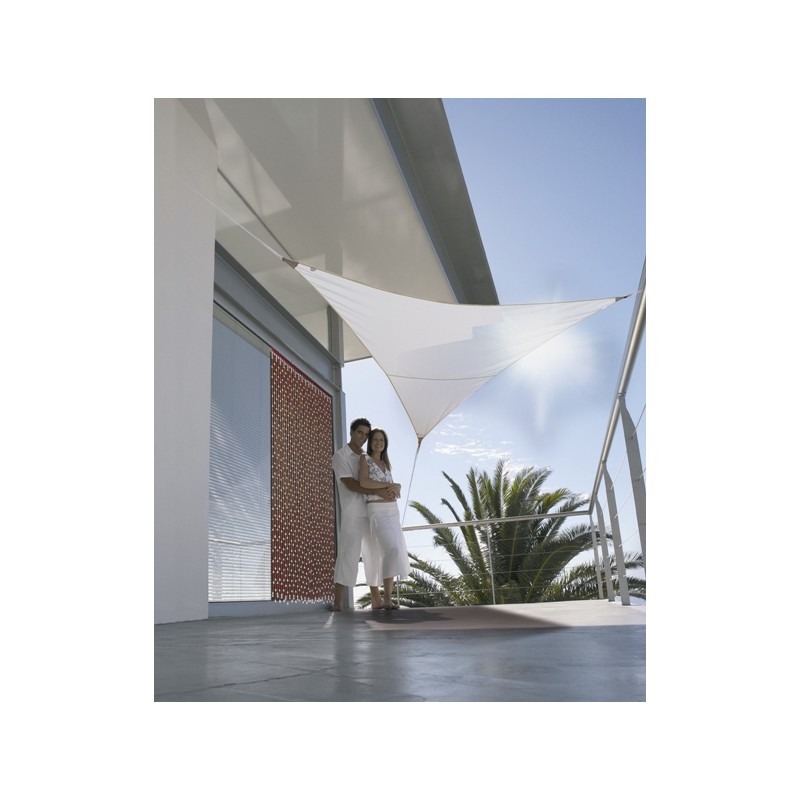 Voile d'ombrage polyester 180g/m² - Indice UV 50 - Serenity
