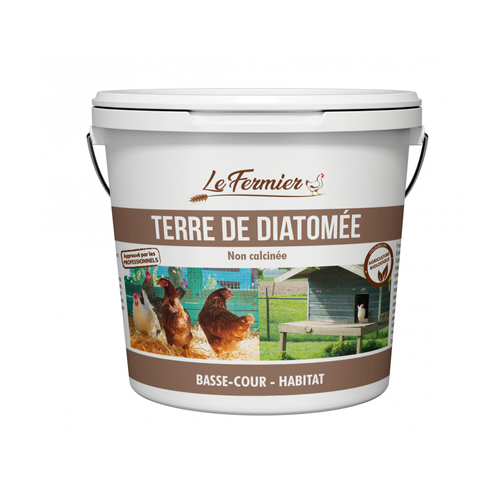 TERRE DE DIATOMÉE LE FERMIER® SEAU - 5KG