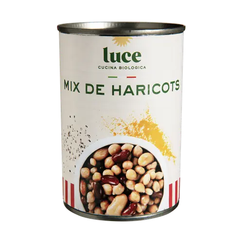 Idéal pour le jardin：Mix de haricots bio Luce - 400 g