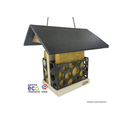 MANGEOIRE À SUSPENDRE POUR OISEAUX 'LE BAR À GRAISSE' NATURES MARKET®