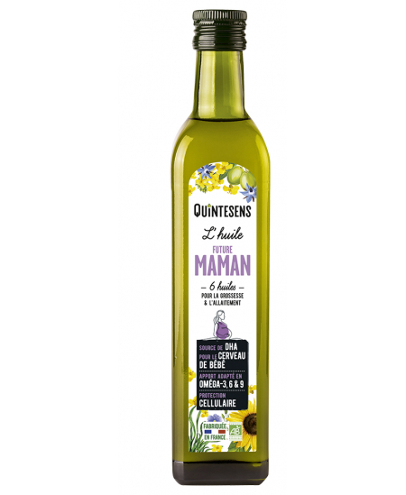 Quintesens - L'huile Bio des Futures Mamans - 500 ml