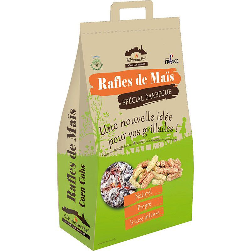 Rafle de maïs - allume-feu spécial barbecue